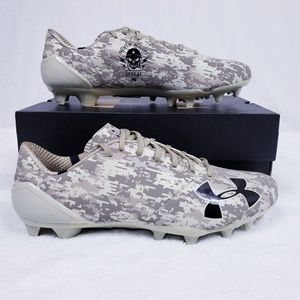 under armour digital camo baseball cleats
